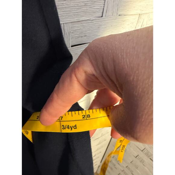 Talbots women’s navy sleeveless dress open upper back aline minimalist plus size - Picture 8 of 10